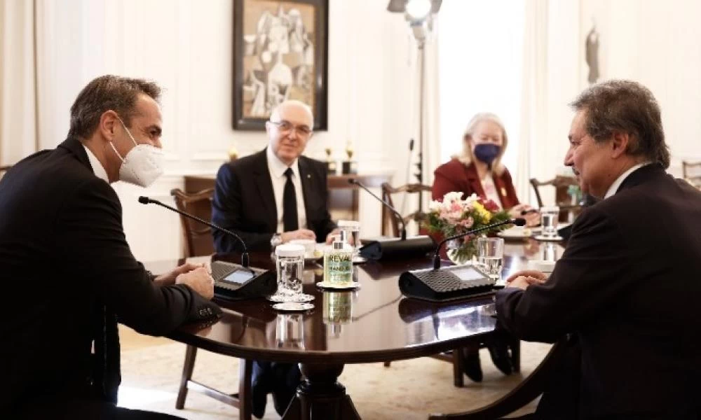 Μητσοτάκης: Παρουσίασε στον Σαουδάραβα Khaled Juffali τις επιχειρηματικές δυνατότητες στη χώρα μας
